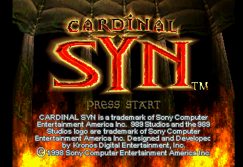 Cardinal Syn Title Screen